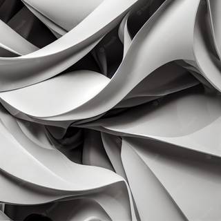 Black shapes wallpaper