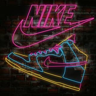 Neon Jordan wallpaper