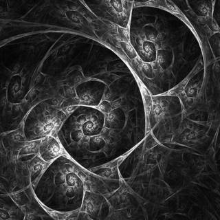 Black shapes wallpaper