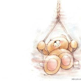Teddy cartoon wallpaper