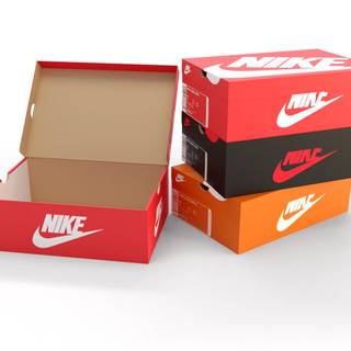 Shoe boxes wallpaper