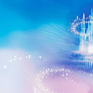 Blue castle wallpaper