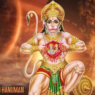 Hanuman laptop wallpaper