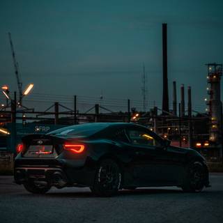 Cars on road wallpaper