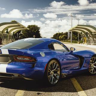 Cars on road wallpaper