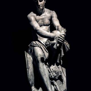 Ares statue wallpaper