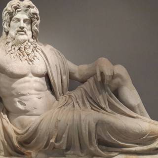 Zeus statue wallpaper