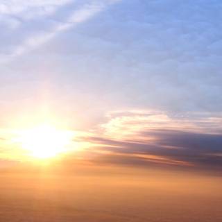 Abstract sunset wallpaper