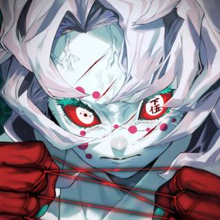 Demon Slayer eyes wallpaper