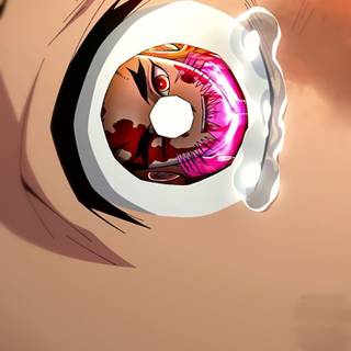 Demon Slayer eyes wallpaper
