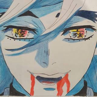 Demon Slayer eyes wallpaper