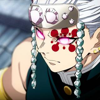 Demon Slayer eyes wallpaper