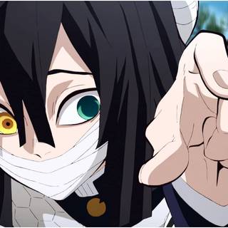 Demon Slayer eyes wallpaper