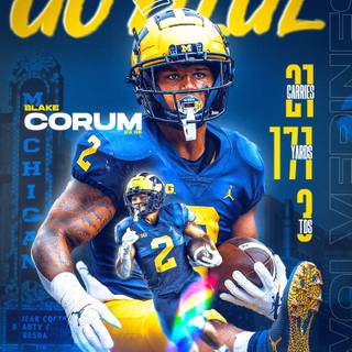 Blake Corum wallpaper