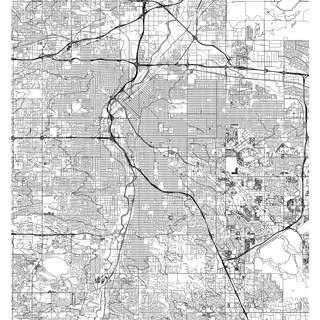 Colorado map wallpaper