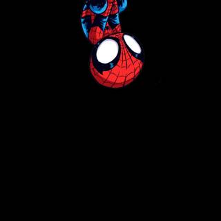 Dope baby Spider-Man wallpaper
