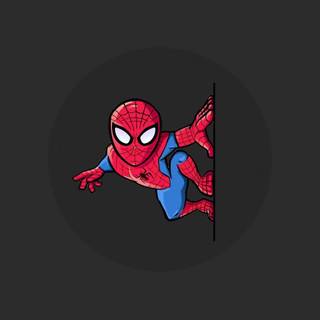 Dope baby Spider-Man wallpaper