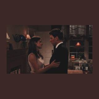 Ted and Robin wallpaper