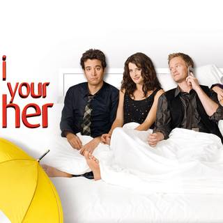 Ted and Robin wallpaper