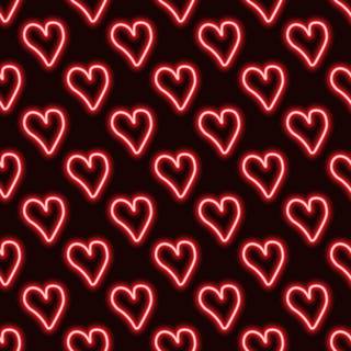 Neon Valentine wallpaper