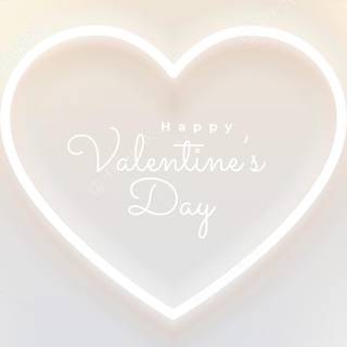 Neon Valentine wallpaper