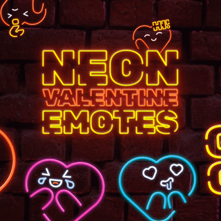 Neon Valentine wallpaper