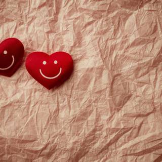 Smiley Valentines Day wallpaper