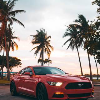 Ford Mustang phone wallpaper