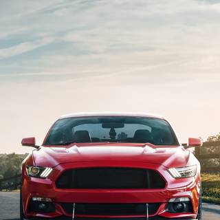 Ford Mustang phone wallpaper