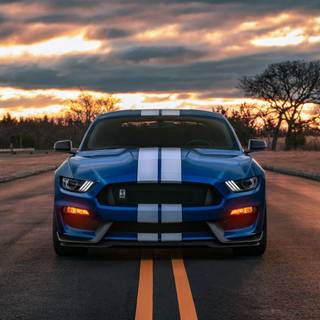 Ford Mustang phone wallpaper