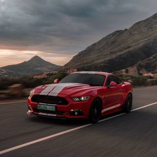 Ford Mustang phone wallpaper