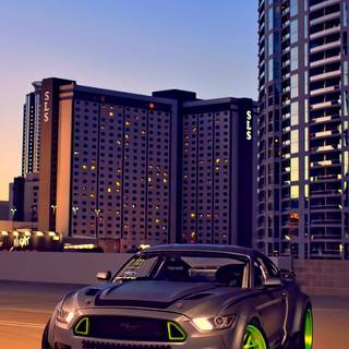 Ford Mustang phone wallpaper