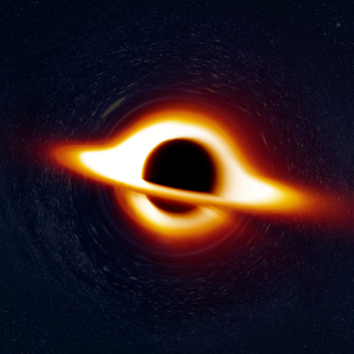 Interstellar black hole wallpaper