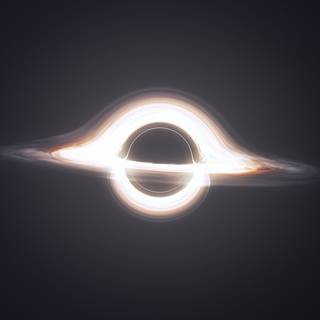 Interstellar black hole wallpaper