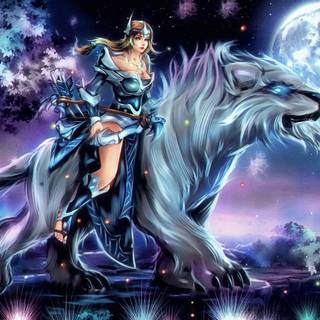 Mirana Dota 2 wallpaper
