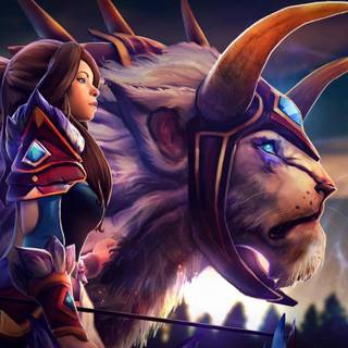 Mirana Dota 2 wallpaper