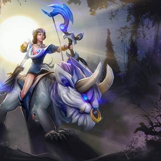 Mirana Dota 2 wallpaper