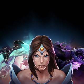 Mirana Dota 2 wallpaper