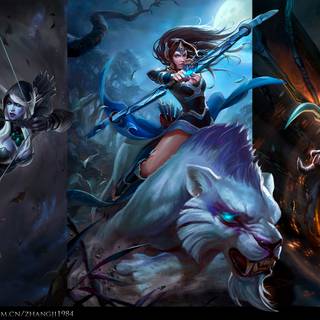 Mirana Dota 2 wallpaper