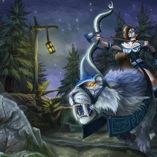Mirana Dota 2 wallpaper