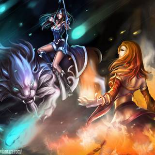 Mirana Dota 2 wallpaper