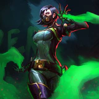 Valorant drawing wallpaper