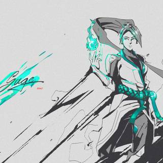 Valorant drawing wallpaper