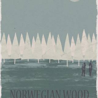 Norwegian Wood wallpaper