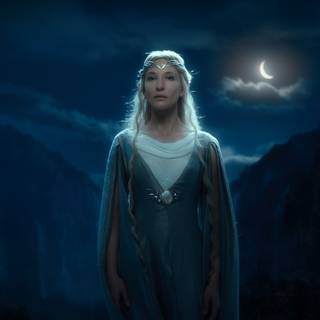 Fantasy art Galadriel wallpaper