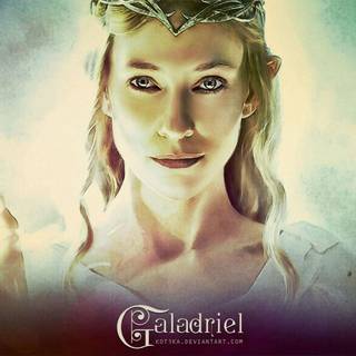Fantasy art Galadriel wallpaper