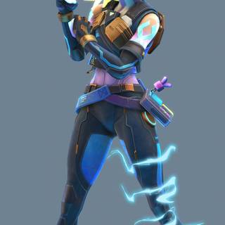 Valorant drawing wallpaper