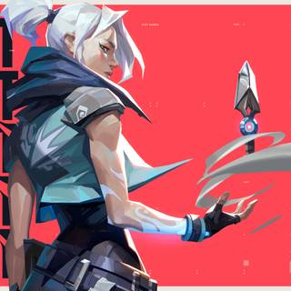 Valorant drawing wallpaper