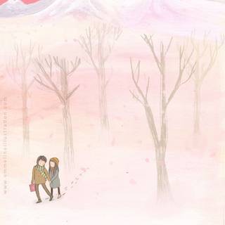 Norwegian Wood wallpaper