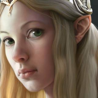 Fantasy art Galadriel wallpaper